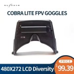 SKYZONE LITE Diversity 480*272 Goggle Steadyview Head Tracker DVR Video Glasses RC Racing Uav